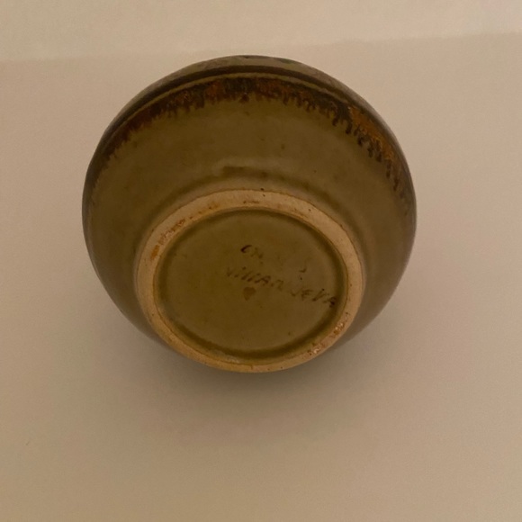 Carlos Villanueva Mexican Pottery Vase -Signed - Picture 5 of 5